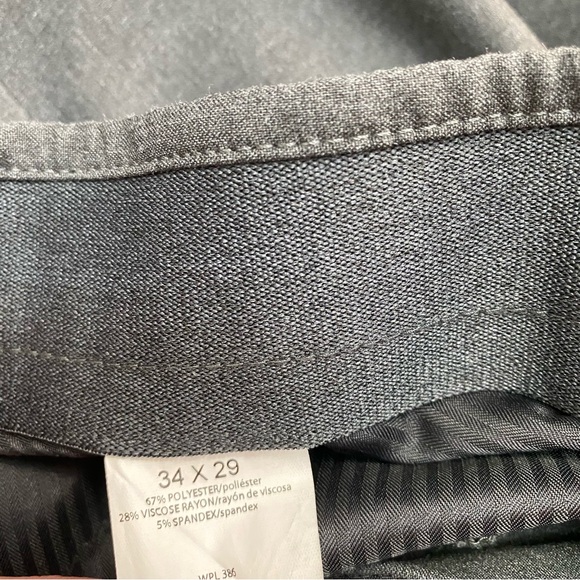 J.M. Haggar Slim Fit Premium Stretch Dress Pants - Picture 9 of 9